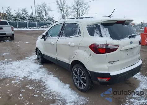 2020 Ford Ecosport Ses z USA, uszkodzony, nr VIN MAJ6S3JL3LC367742
